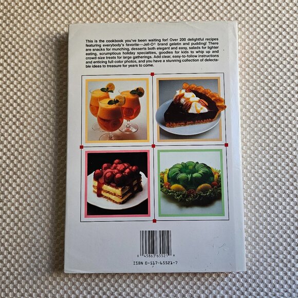 Jell-O Fun and Fabulous Recipes Vintage 1988 Hardcover Cookbook - Picture 12 of 12